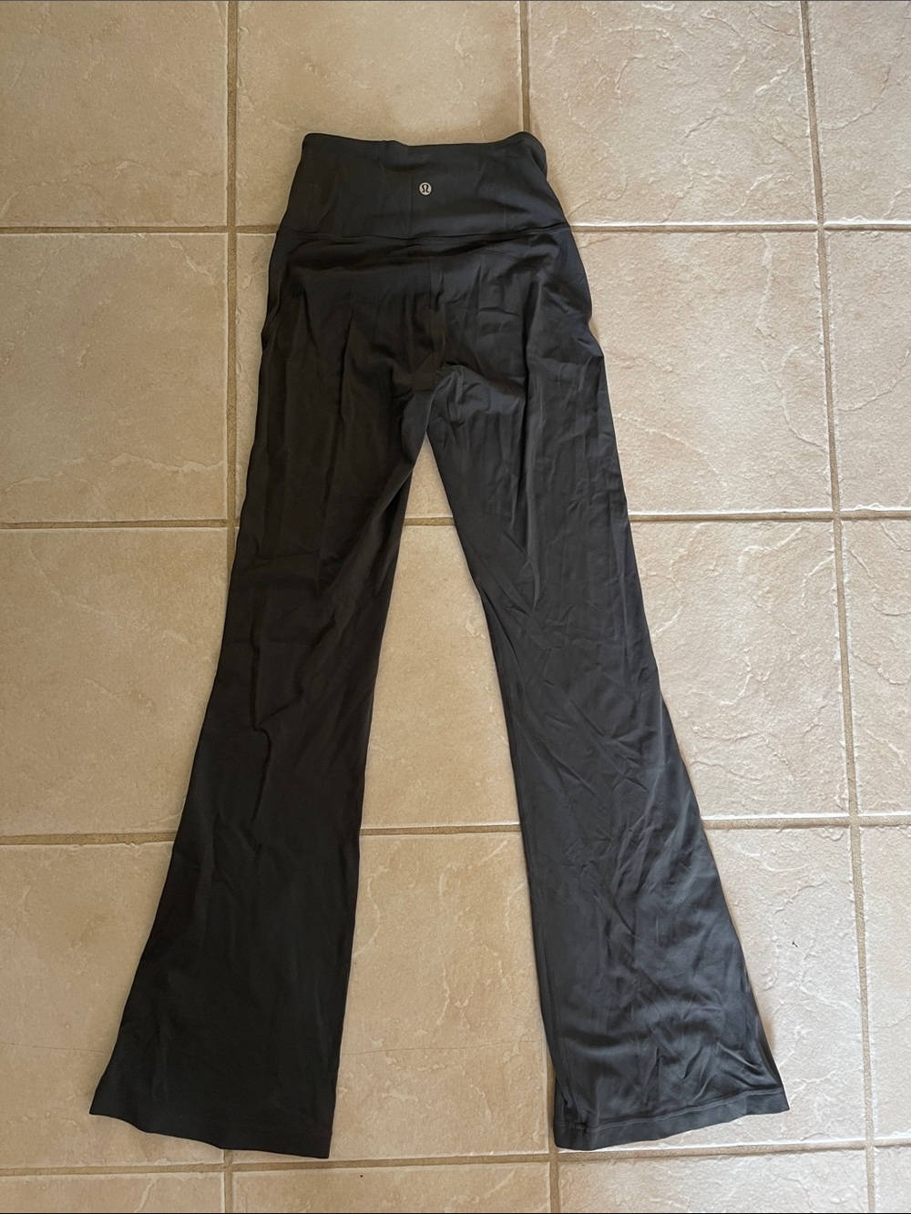 lululemon high-waist yoga leggings with logo